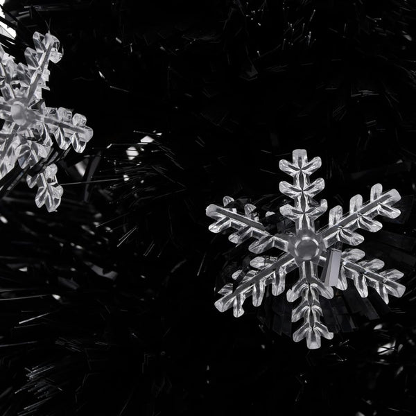 LED-Weihnachtsbaum Schwarz 64cm