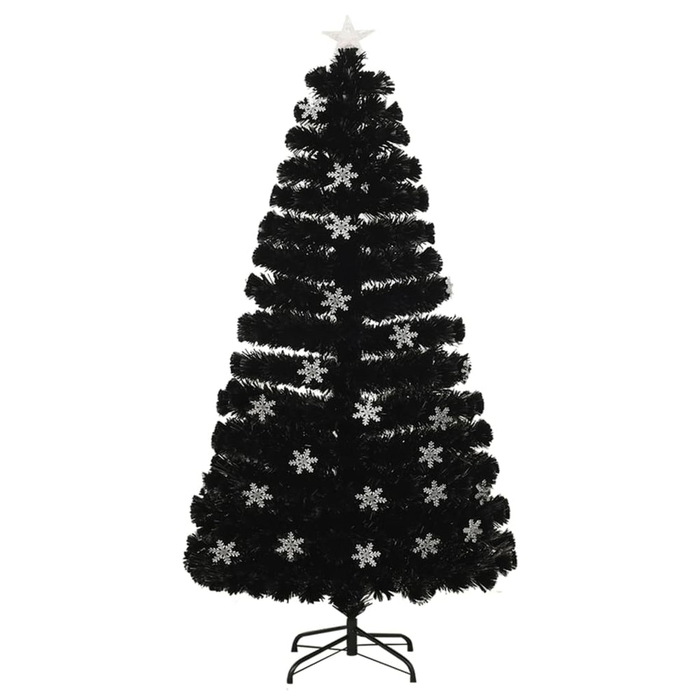 LED-Weihnachtsbaum Schwarz 120cm