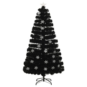 LED-Weihnachtsbaum Schwarz 120cm