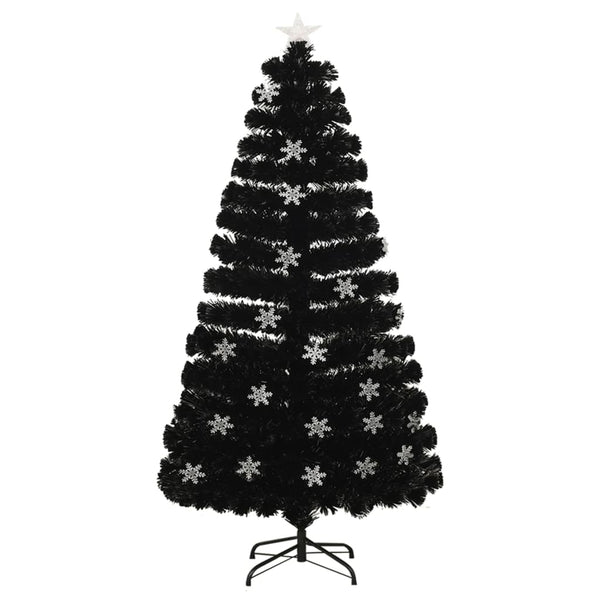 LED-Weihnachtsbaum Schwarz 120cm