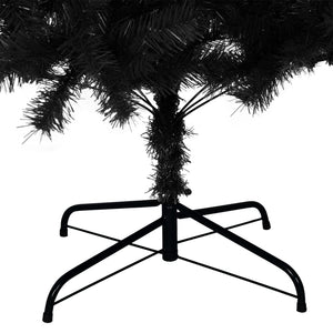 Schwarzer Künstlicher Weihnachtsbaum 240cm