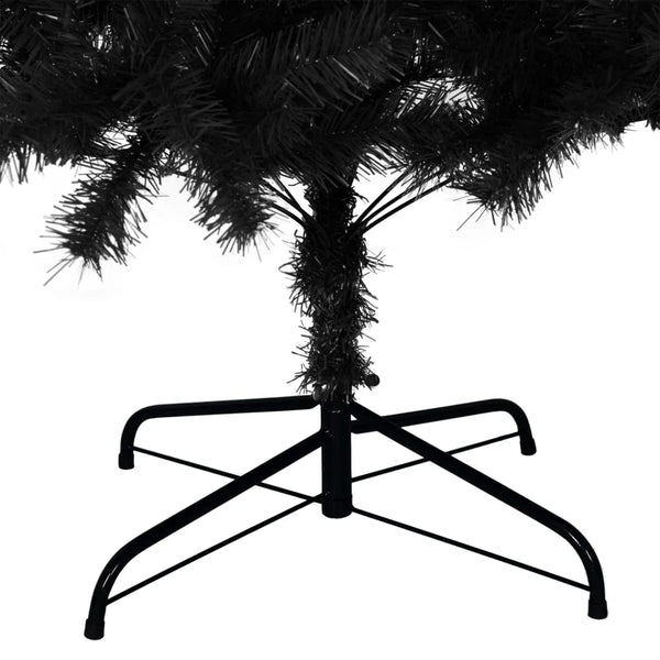 Schwarzer Künstlicher Weihnachtsbaum 240cm