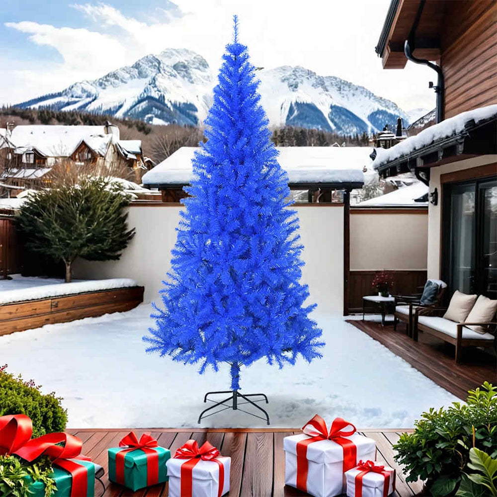 Blauer künstlicher Weihnachtsbaum 240cm