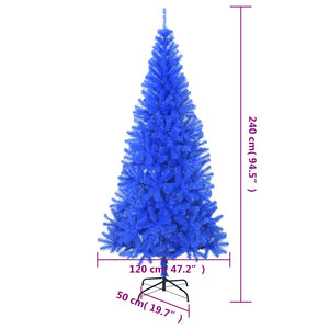 Blauer künstlicher Weihnachtsbaum 240cm