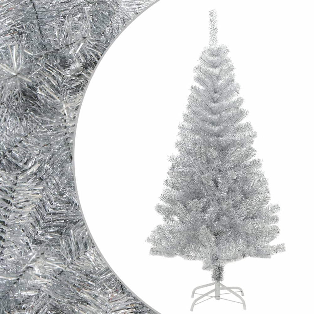 Silberner Weihnachtsbaum Künstlich 120cm