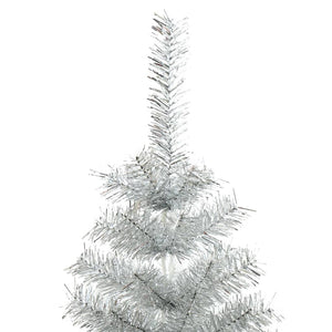 Silberner Weihnachtsbaum Künstlich 120cm