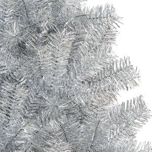 Silberner Weihnachtsbaum Künstlich 120cm