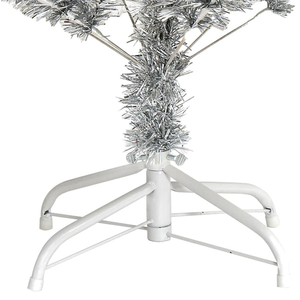 Silberner Weihnachtsbaum Künstlich 120cm