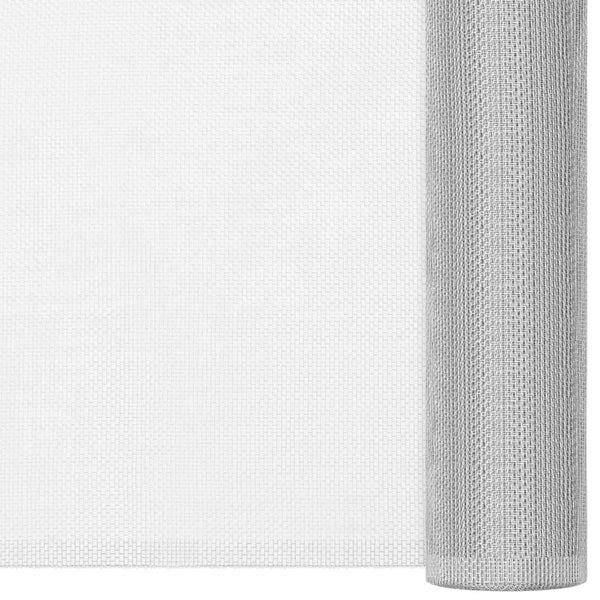 Fliegengitter Aluminium 100x2000 cm Silbern