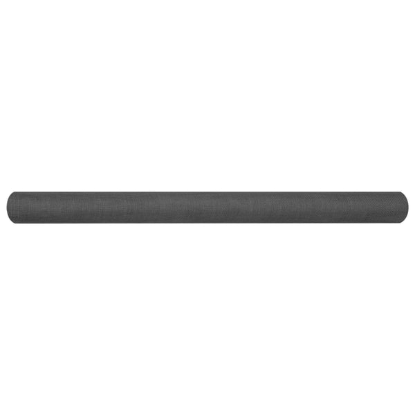 Fliegengitter Fiberglas 60x2000 cm Schwarz