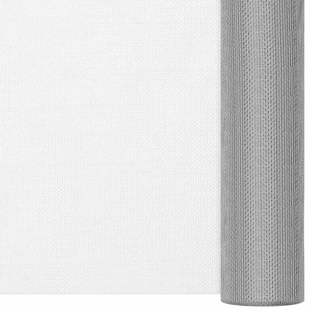 Fliegengitter Edelstahl 60x1000 cm Silbern