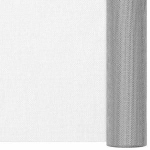 Fliegengitter Edelstahl 60x1000 cm Silbern
