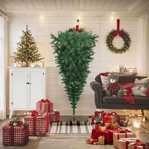 Künstlicher Weihnachtsbaum Umgekehrt Grün 180cm