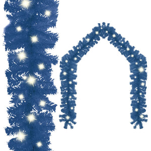 LED Weihnachts Girlande Blau 20m