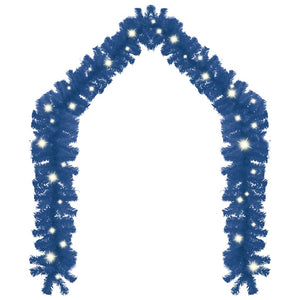 LED Weihnachts Girlande Blau 20m