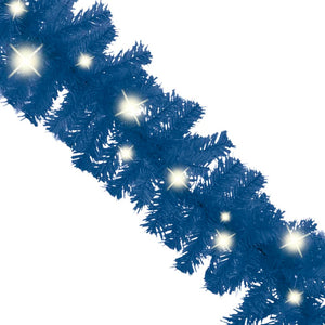 LED Weihnachts Girlande Blau 20m
