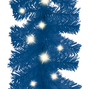 LED Weihnachts Girlande Blau 20m