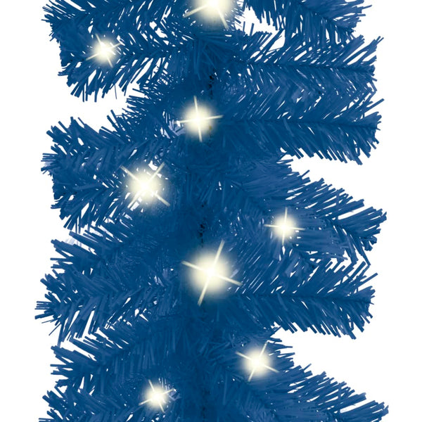 LED Weihnachts Girlande Blau 20m