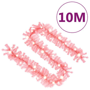 LED Weihnachtsgirlande Rosa, 10 m
