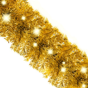 Goldene LED Weihnachtsgirlande, 5 m