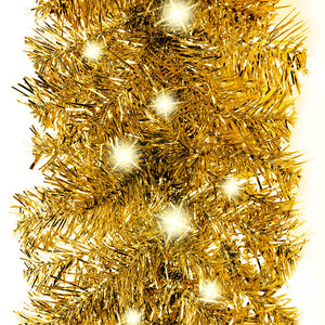 Goldene LED Weihnachtsgirlande 20 m
