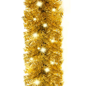Goldene LED Weihnachtsgirlande 20 m