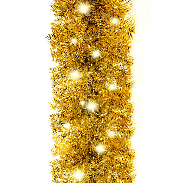 Goldene LED Weihnachtsgirlande 20 m