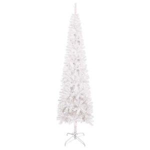 Schlanker Weißer Weihnachtsbaum 180cm