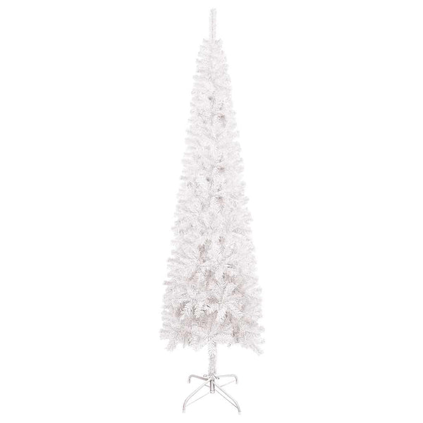 Schlanker Weißer Weihnachtsbaum 180cm