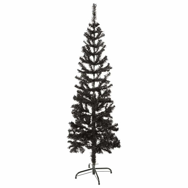 Schlanker Schwarzer Weihnachtsbaum - 150cm