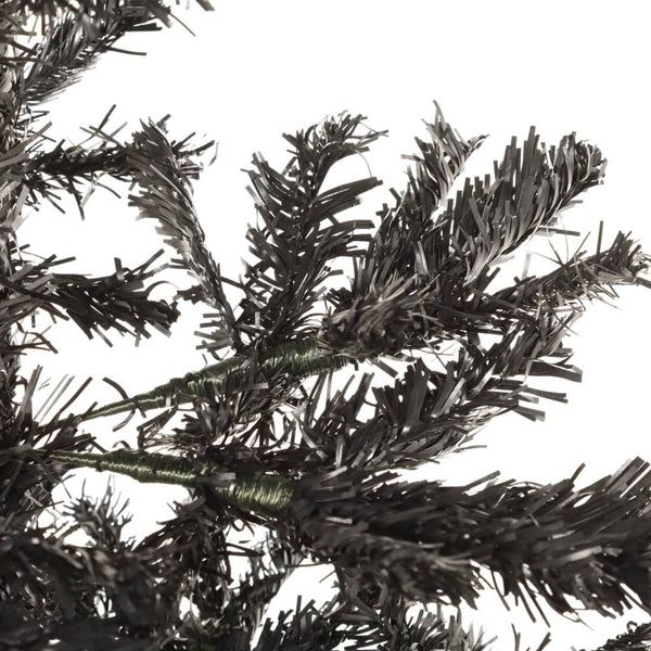 Schlanker Schwarzer Weihnachtsbaum 180cm