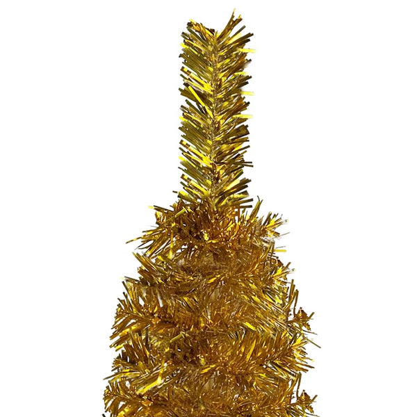 Schlanker Goldener Weihnachtsbaum 120cm