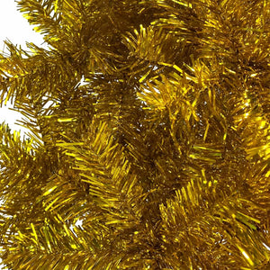 Schlanker Goldener Weihnachtsbaum 120cm
