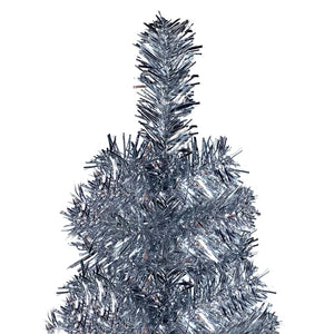 Schlanker Silberner Weihnachtsbaum 210cm