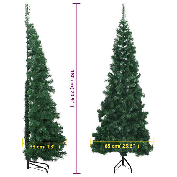 Eck-Weihnachtsbaum Grün 180cm