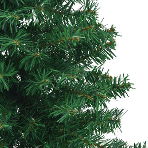 Künstlicher Eck-Weihnachtsbaum Grün 210cm