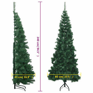 Eck-Weihnachtsbaum Grün 240cm