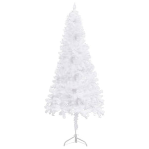 Weißer Eck-Weihnachtsbaum 240cm