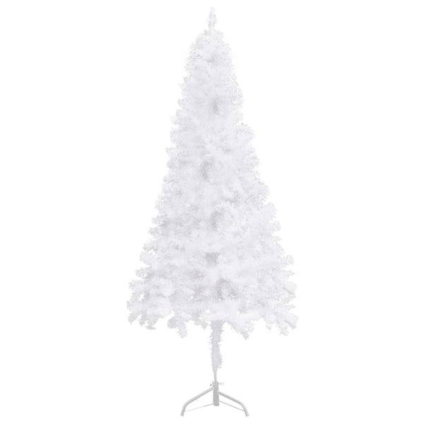Weißer Eck-Weihnachtsbaum 240cm