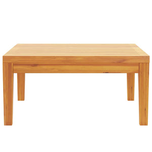 Gartentisch 64x64x29 cm Massivholz Akazie
