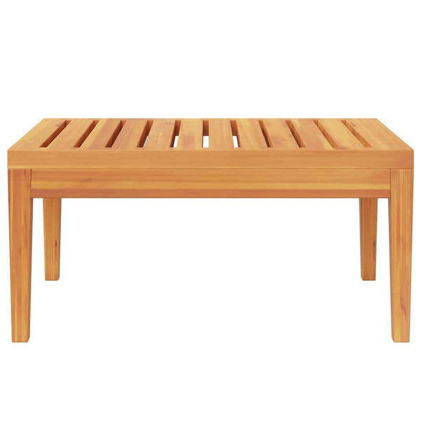 Gartentisch 64x64x29 cm Massivholz Akazie