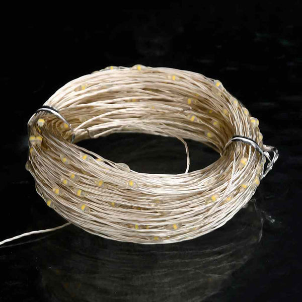 LED Lichterkette 300 LEDs Warmweiß 30m