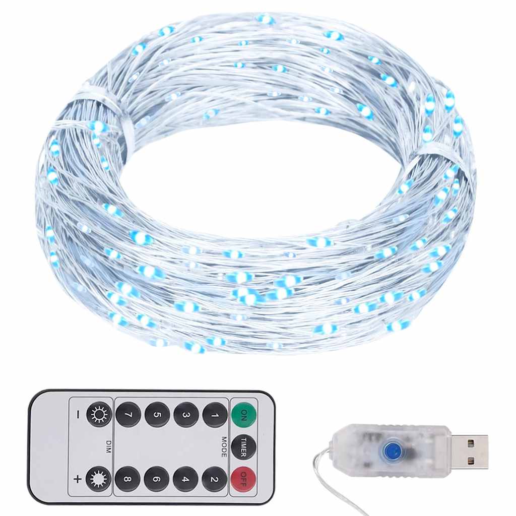 LED Lichterkette Kaltweiß 15 m