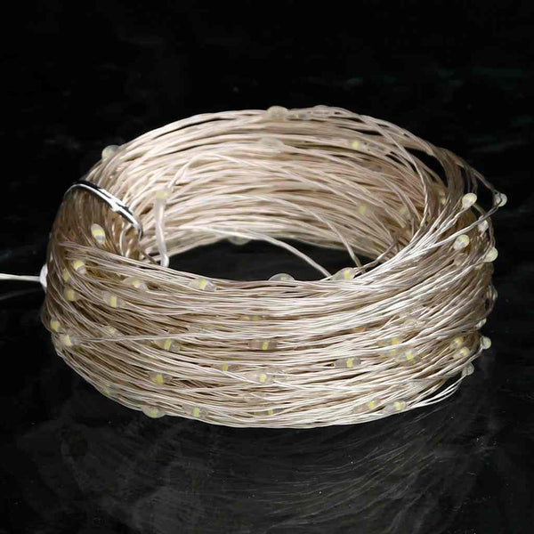 LED Lichterkette 300 LEDs Kaltweiß 30m