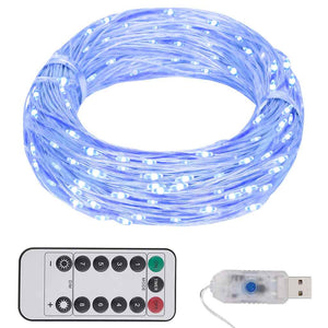 LED Lichterkette Blau 30 m, 300 LEDs