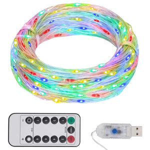 LED Lichterkette 300 LEDs Mehrfarbig 30m