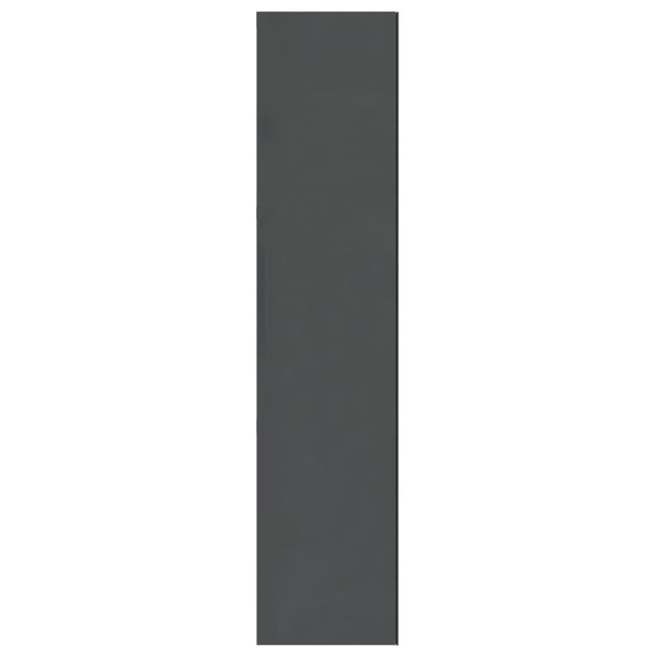Spiegelschrank Grau Glänzend 60 cm
