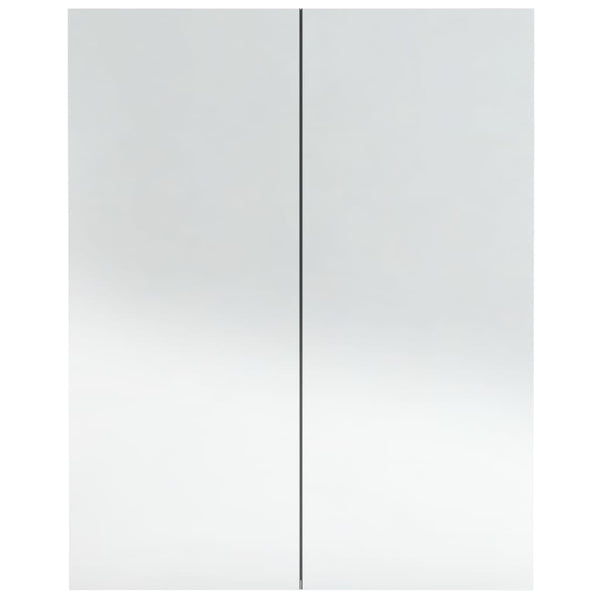 Betongrauer Bad-Spiegelschrank, 60 cm