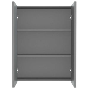 Anthrazit Bad Spiegelschrank 60 cm