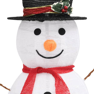 LED Schneemann Weihnachtsdeko 90cm